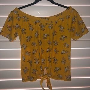 Yellow Flower Blouse